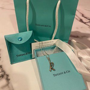 Tiffany & Co. Elsa Peretti  k pendant and chain necklace